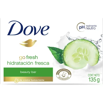 Тверде мило Dove Дотик свіжості 135 г (7501056371821)