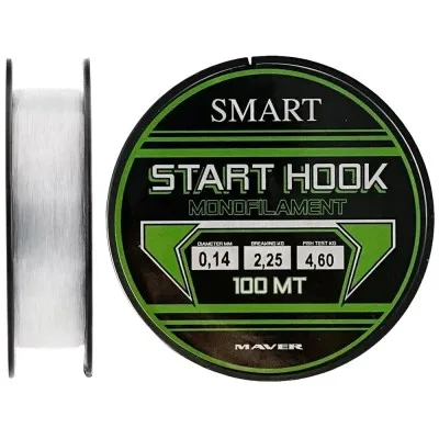 Волосінь Smart Start Hook 100m 0.14mm 2.25kg (1300.37.57)