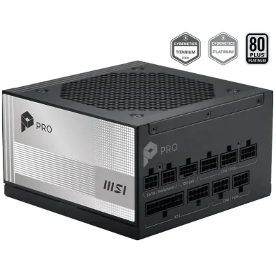 Блок живлення MSI 850W (PRO A850PL PCIE5)