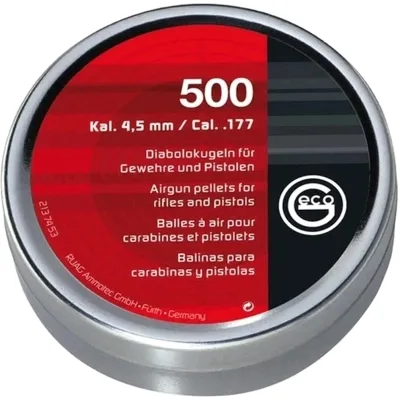 Пульки RWS GECO Diabolo 4,5 мм 0,45 г 500 шт (2137453)