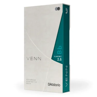 Тростина для кларнета D'Addario VENN Bb Clarinet Reed 2.5 (VBB0125G2)