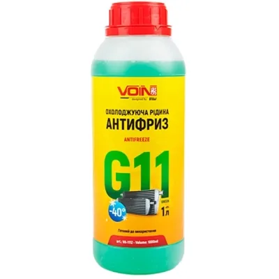 Антифриз VOIN G11 Green 1л (VA-1112)