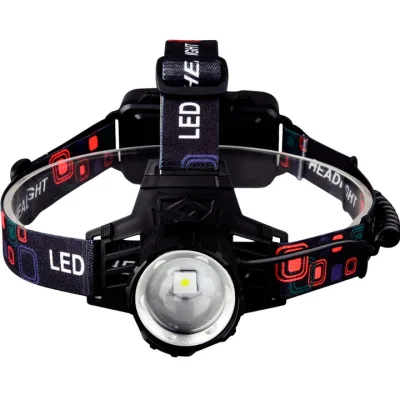Ліхтар Quantum Hunter 10W LED з Type-C+Li-ion18650/2х2600mAh (QM-FL4050-18650/2х2600)