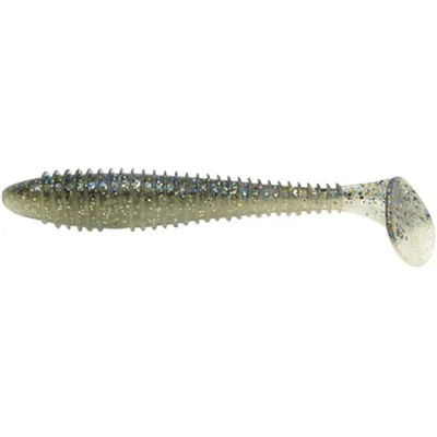 Силікон рибальський Keitech Swing Impact FAT 4.8" (5 шт/упак) ц:418 bluegill flash (1551.00.89)