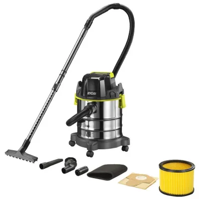 Пилосос будівельний Ryobi R18WDV-0 ONE+ (без АКБ та ЗП) (5133004724)