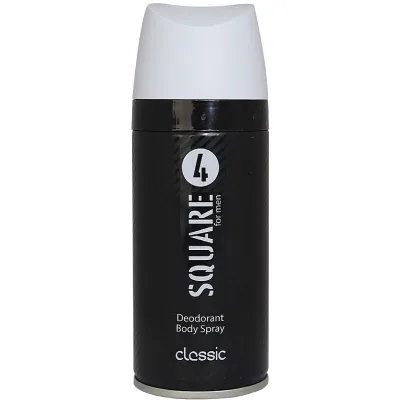 Дезодорант 4 Square Classic 150 мл (8699009441659)