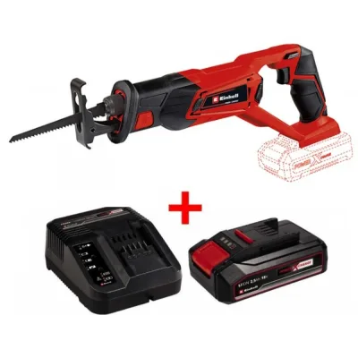 Шабельна пила Einhell TE-AP 18/22 Li Kit, PXC, 18V, 2.5Ah, пропил 100мм, хід 22мм, ЗП, 2кг (4326300K)