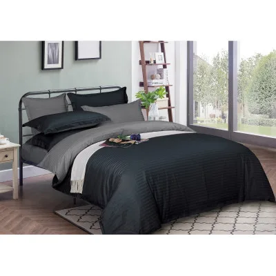 Підковдра MirSon Satin Stripe 30-0021 + 30-0011 Latifa 200х220 см (2200005266649)