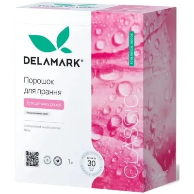 Пральний порошок DeLaMark Baby 1 кг (4820152330222)