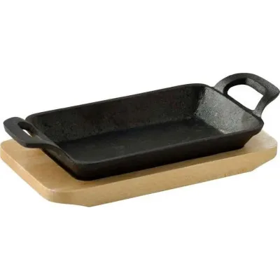 Сковорода MasterPro Cook & Share 17х10 см з серверувальною дошкою (BGMP-3807-4)