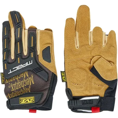 Тактичні рукавички Mechanix M-Pact Framer Leather XXL Brown (LFR-75-012)