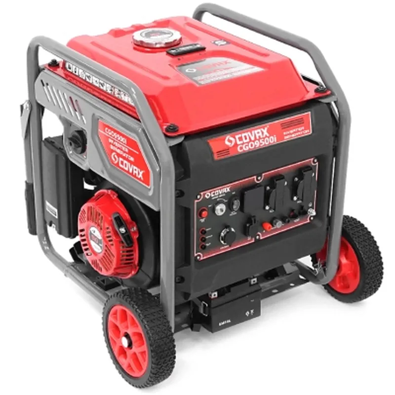 Генератор COVAX інверторний , 7.5kW, 220V, 50Hz, DC12V, бак 7L, 35kg (CGO9500i)
