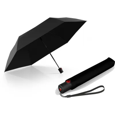 Парасоля Knirps Ultra Light Duomatic Black Black UV Coating (Kn95-2200-10012)