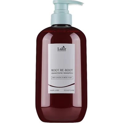Шампунь La'dor Root Re-Boot Awakening Shampoo Red Ginseng & Beer Yeast 800 мл (8809982980360)