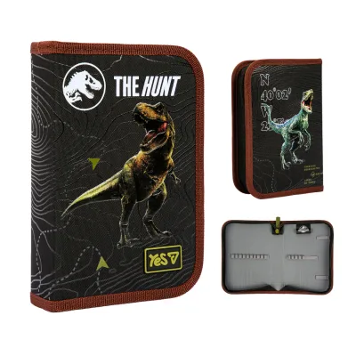 Пенал Yes твердий одинарний без клапана Jurassic World. Dino HP-02 (533726)