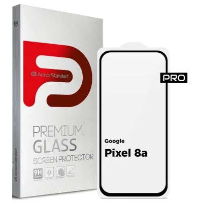Скло захисне Armorstandart Pro Google Pixel 8a Black (ARM77800)