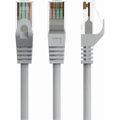 Патч-корд 3м UTP cat 6 CU gray Cablexpert (PP6U-CU-3M)
