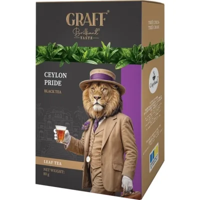 Чай Graff Ceylon pride листовий 80 г (gr.11846)