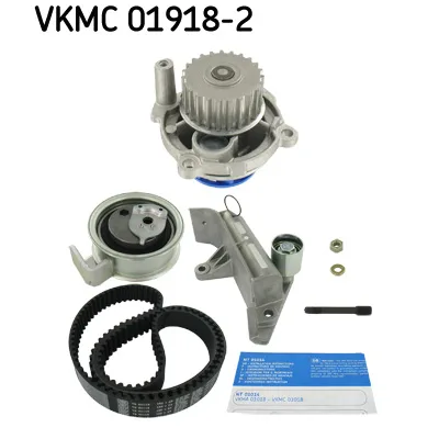 Комплект ременя ГРМ з помпой SKF VKMC 01918-2