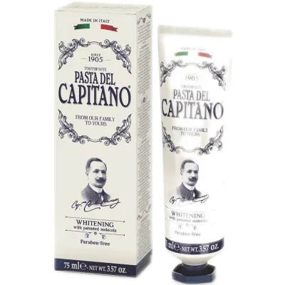 Зубна паста Pasta del Capitano Відбілювальна 75 мл (8002140137204)
