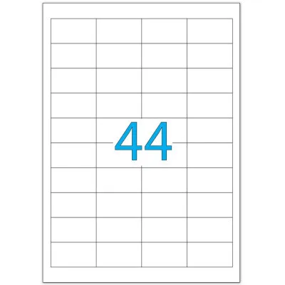 Етикетка самоклеюча Tama 48,3х25,4 (44 на листі) с/кл (100листів) (18264)