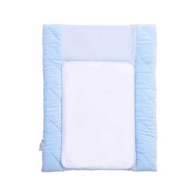 Пеленальний матрацик Верес Velour Medium blue 50х70 см (429.05)
