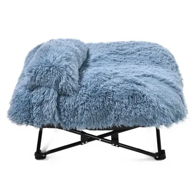 Лежак для тварин MISOKO&CO Pet bed 74x74x28 см blue (HANYF109374-L-B10)