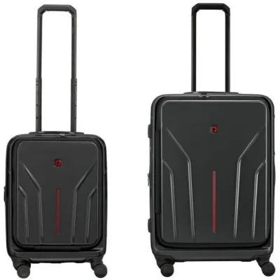 Набір валіз Wenger Amplix Hardside (S+M), чорні (653332)