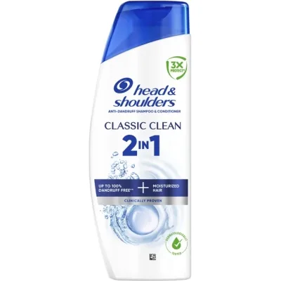 Шампунь Head & Shoulders 2 в 1 Проти лупи Основний догляд 250 мл (8700216157872)