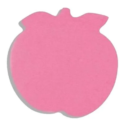 Папір для нотаток Buromax with adhesive layer "Apple", 50 sheets, NEON colors mix (BM.2360-99)