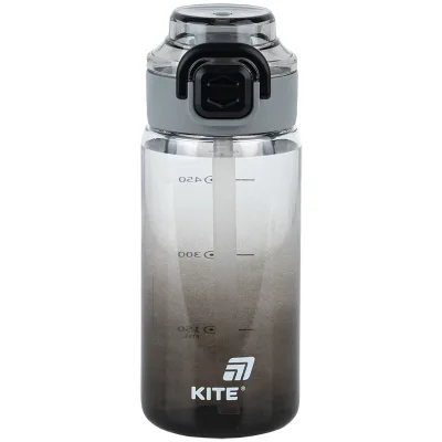 Поїльник-непроливайка Kite 600 мл, чорна (K25-1212-1)