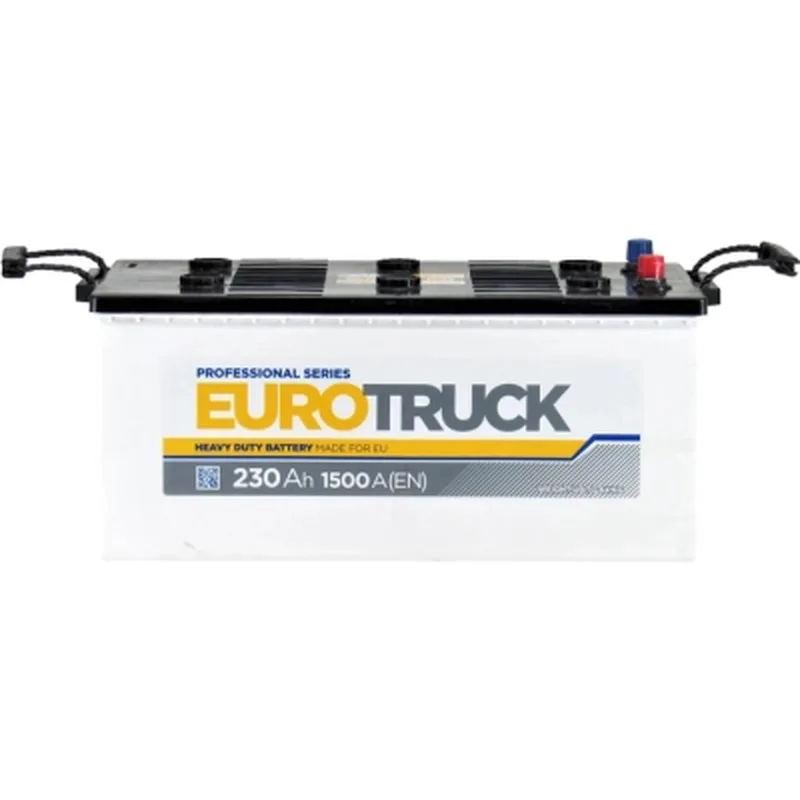 Акумулятор автомобільний EUROTRUCK 6СТ-230АЗ (3) (C) 1500А 12V (E)
