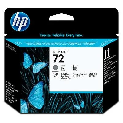 Друкуюча голівка HP №72 DesignjT610 Grey, Photo black (C9380A)