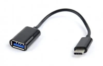 Перехідник OTG USB 2.0 AF to USB-C 0.2m Cablexpert (A-OTG-CMAF2-01)