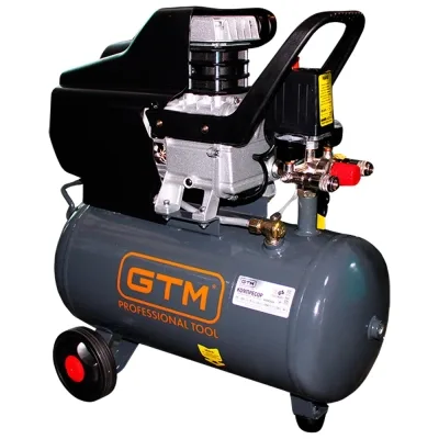 Компресор GTM 24л, 220л/хв, 1,8кВт, 8бар, 220В (KABM2024)