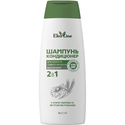 Шампунь Acme Color EkoLine 2в1 Для сухого та ламкого волосся 400 мл (4820000307598)