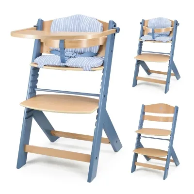 Стілець для годування Kinderkraft с подушкой Enock Nordic Breeze (5902533929719)