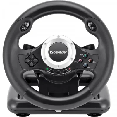 Кермо Defender Turbo Pro for PC/PS3/PS4/Xbox USB (64291)
