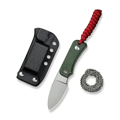 Ніж Civivi Baby Banter Fixed Blade, Green Micarta, Satin (C23045-2)