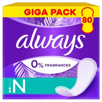 Щоденні прокладки Always Daily Fresh Normal Без запаху 80 шт. (8700216461719)