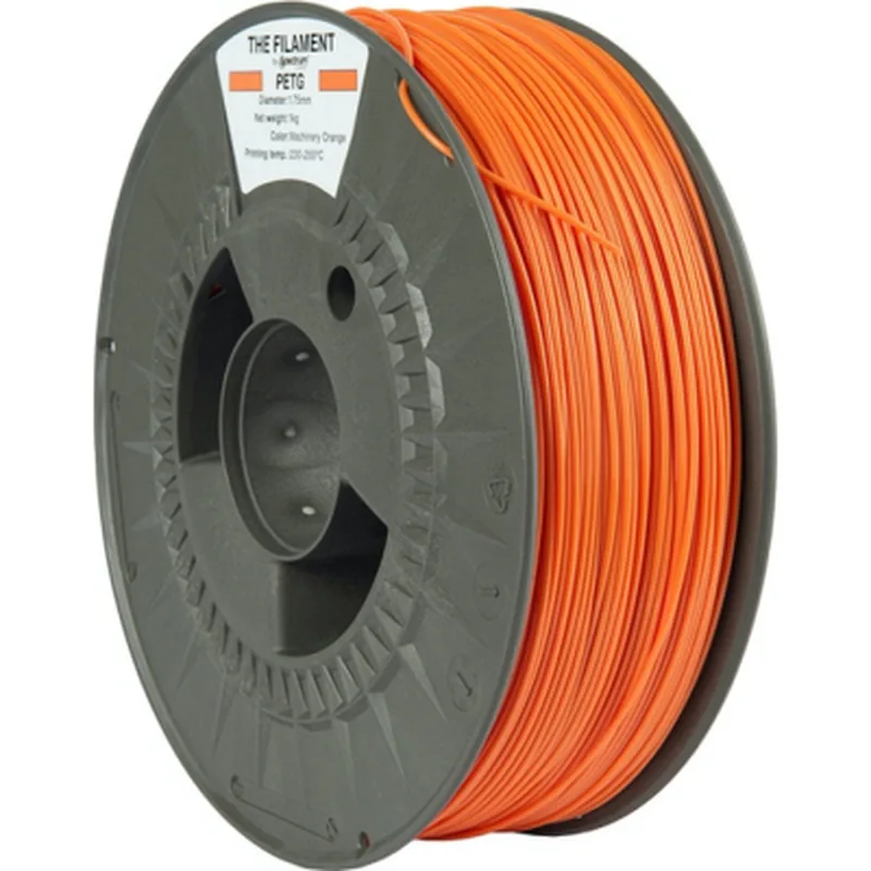 Пластик для 3D-принтера The Filament PETG 1.75mm MACHINERY ORANGE 1kg (TF-24024)