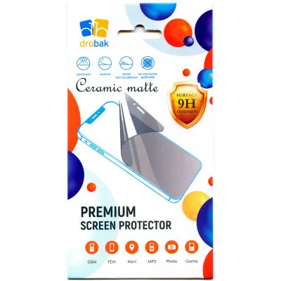 Скло захисне Drobak Matte Ceramics Poco F3 (535373)