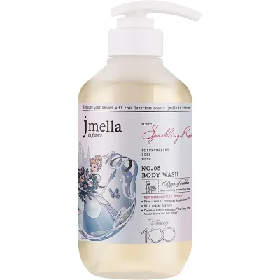 Гель для душу Jmella In France x Disney 100 Sparkling Rose Body 500 мл (8809711716789)