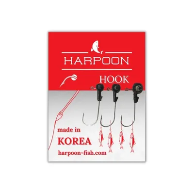 Джиг-голівка Harpoon Набір No.4/0 (5,7,10г) (7407000015905)