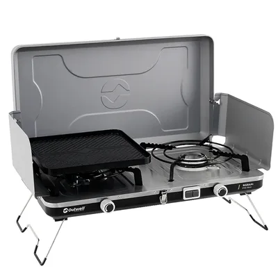 Портативна газова плитка Outwell Merapi Pro Duo Deluxe (651270) (932203)