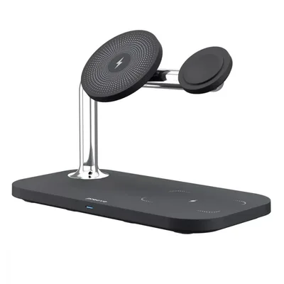 Бездротовий зарядний пристрій Proove Magnetic Field 3in1 15W Black (WSMF15010001)