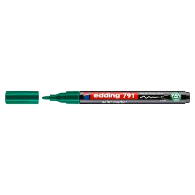 Маркер Edding Paint e-791 1-2 мм круглий зелений (e-791/04n)