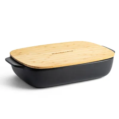 Кришка для посуду KitchenAid Matte Oven-to-table, для випічки Large 34,1х24 см (CC004976-001)