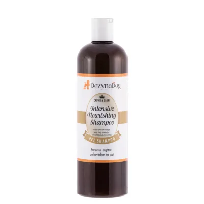 Шампунь для тварин Dezynadog Crown Glory Intensive Nourishing інтенсивний живильний для освітлення і відновлення шерсті 500 м (5052372015415)