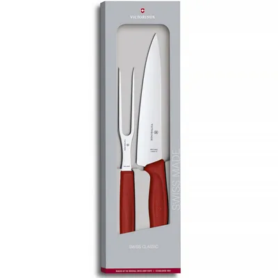 Набір ножів Victorinox SwissClassic Carving Set Red (6.7131.2G)